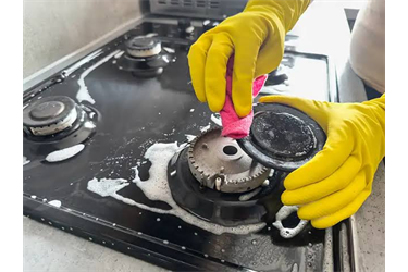 GAS STOVE CLEANING