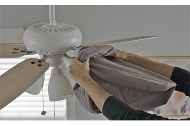 CEILING FAN CLEANING